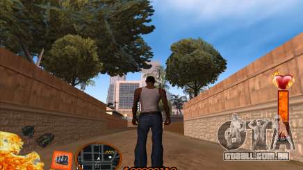 C-HUD Fire para GTA San Andreas