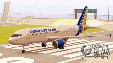 A Airbus A320-200 Donbassaero para GTA San Andreas