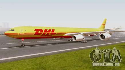 Airbus A340-600F DHL Buffalo para GTA San Andreas
