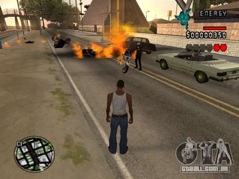 C-HUD Energy para GTA San Andreas