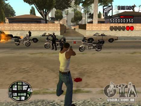 C-HUD Energy para GTA San Andreas