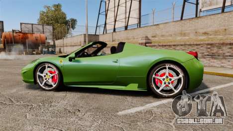 Ferrari 458 Spider Speciale para GTA 4