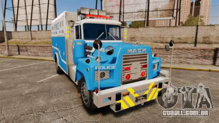 Mack R Bronx 1993 NYPD Emergency Service [ELS] para GTA 4
