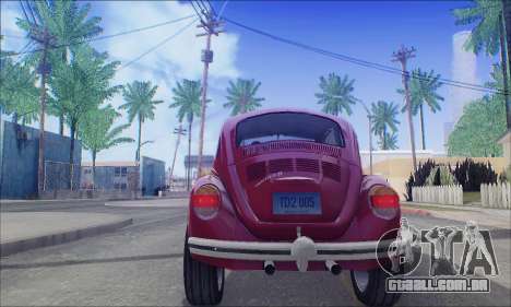 1973 Volkswagen Beetle para GTA San Andreas