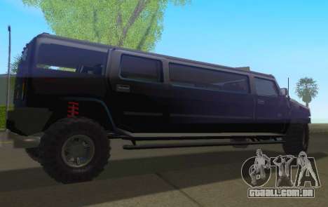 Hummer H2 Limousine para GTA San Andreas