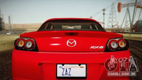 Mazda RX-8 Spirit R 2012 para GTA San Andreas