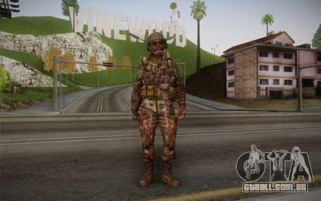 U.S. Soldier v1 para GTA San Andreas