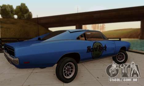 Dodge Charger 1969 Hard Rock Cafe para GTA San Andreas