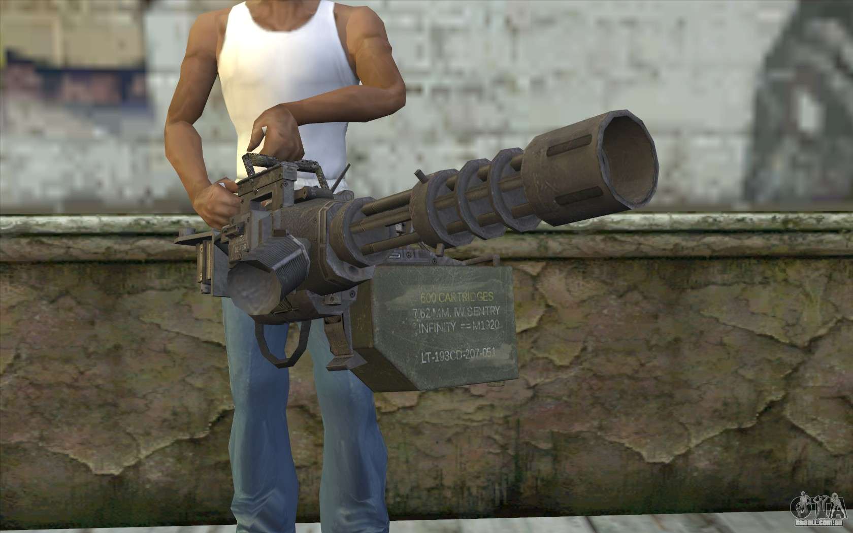 GTA San Andreas - como conseguir uma Minigun ( Super Metralhadora ) 