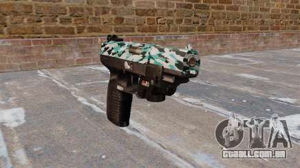 Arma FN Cinco sete LAM Aqua Camo para GTA 4