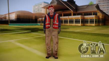 Trabalhador de estrada para GTA San Andreas