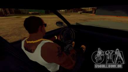 Girar a roda para carros padrão para GTA San Andreas