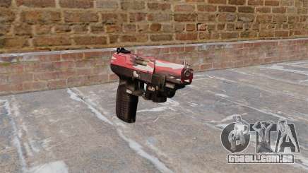 Arma FN Cinco sete LAM Vermelho urbana para GTA 4