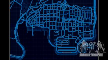 Mapa estilo de need For Speed World para GTA San Andreas
