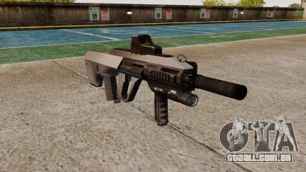 Máquina de Steyr AUG-A3 Óptica Chrome para GTA 4