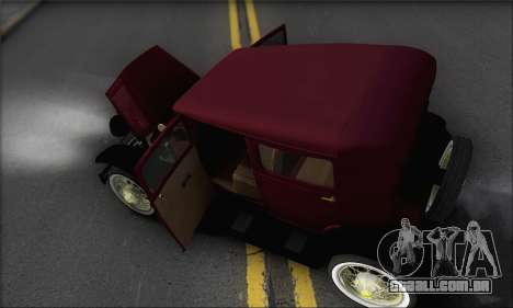 Ford A 1930 para GTA San Andreas