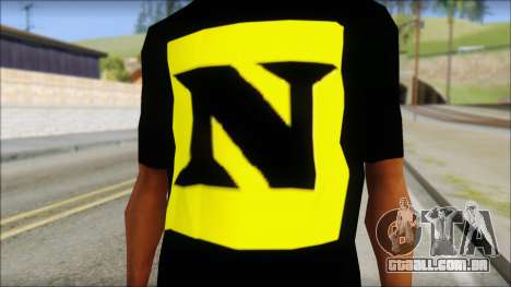 WWE Nexus T-Shirt para GTA San Andreas