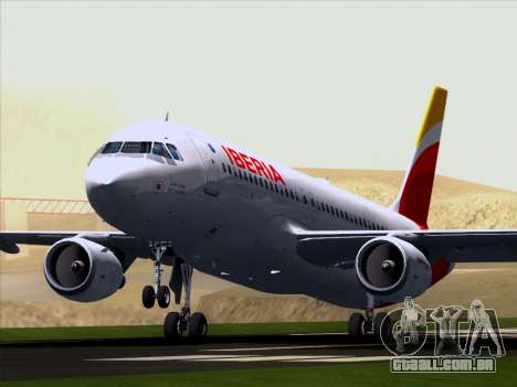 Airbus A320-214 Iberia para GTA San Andreas