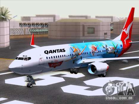 Boeing 737-800 Qantas para GTA San Andreas