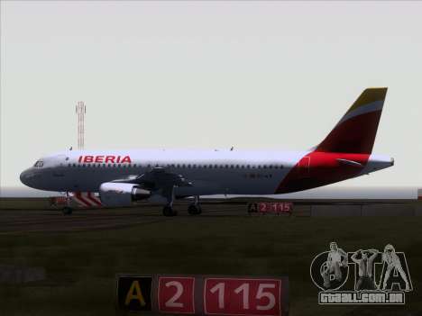 Airbus A320-214 Iberia para GTA San Andreas