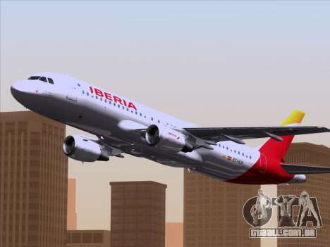 Airbus A320-214 Iberia para GTA San Andreas