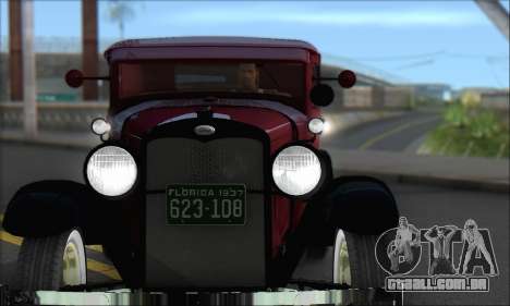 Ford A 1930 para GTA San Andreas