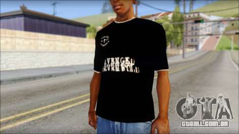 A7X New T-Shirt para GTA San Andreas