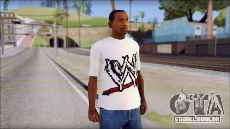 WWE Logo T-Shirt mod v1 para GTA San Andreas