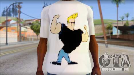 Johnny Bravo T-Shirt v1 para GTA San Andreas