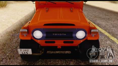 Toyota Land Cruiser (FJ40) 1978 para GTA San Andreas