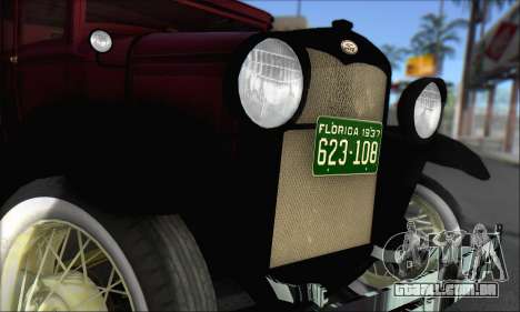 Ford A 1930 para GTA San Andreas