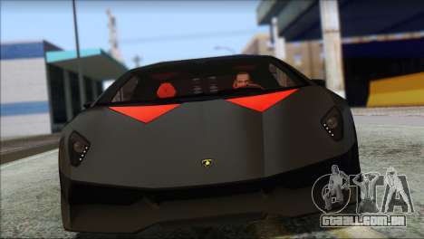 Lamborghini Sesto Elemento Concept 2010 para GTA San Andreas