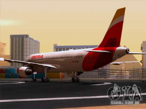 Airbus A320-214 Iberia para GTA San Andreas