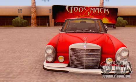 Mercedes-Benz 300SEL Stock 1972 para GTA San Andreas