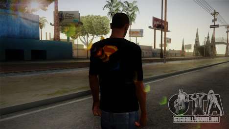 Man of Steel T-Shirt para GTA San Andreas