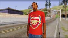 Arsenal T-Shirt para GTA San Andreas