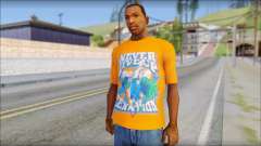 John Cena Orange T-Shirt para GTA San Andreas