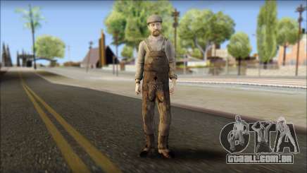 Male Civilian Worker para GTA San Andreas