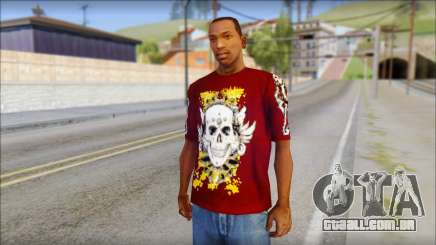 Skull T-Shirt para GTA San Andreas
