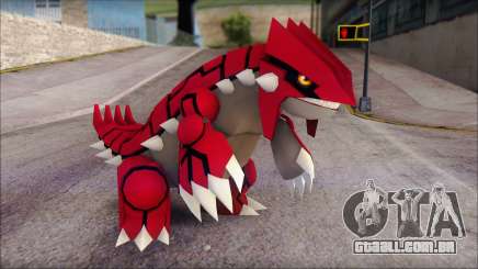 Groudon Pokemon para GTA San Andreas