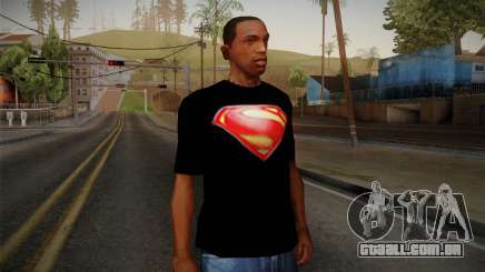 Man of Steel T-Shirt para GTA San Andreas