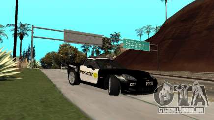 Chevrolet Corvette Z06 Los Santos Sheriff Dept para GTA San Andreas