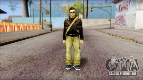 Shades and Gun Claude v1 para GTA San Andreas