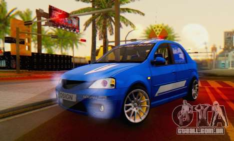 Dacia Logan Tuning Rally (B 48 CUP) para GTA San Andreas