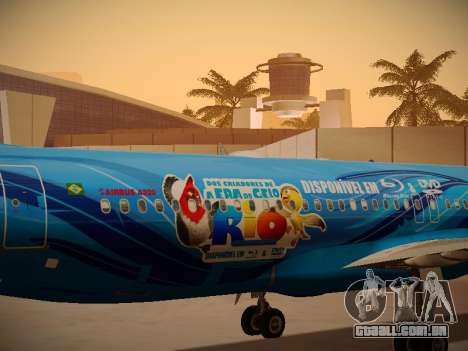 Airbus A320-214 TAM Airlines RIO para GTA San Andreas
