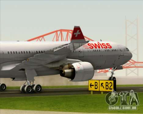 Airbus A330-300 Swiss International Air Lines para GTA San Andreas
