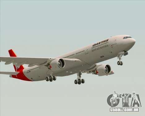 Airbus A330-300 Qantas para GTA San Andreas