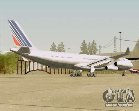 Airbus A340-313 Air France (Old Livery) para GTA San Andreas