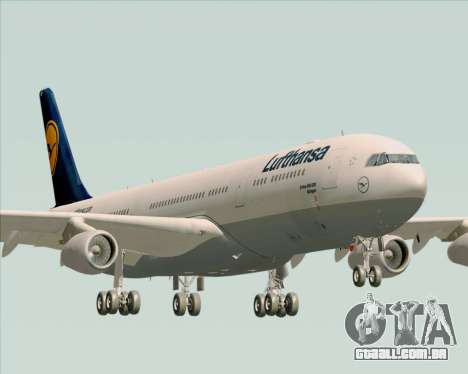 Airbus A340-313 Lufthansa para GTA San Andreas