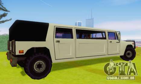 Patriot Limousine para GTA San Andreas